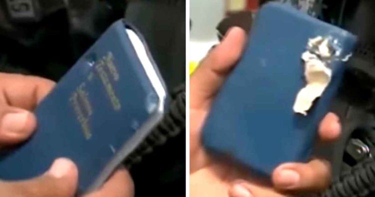 Police Officer Shot in the Chest Says Bible in His Pocket Saved His life